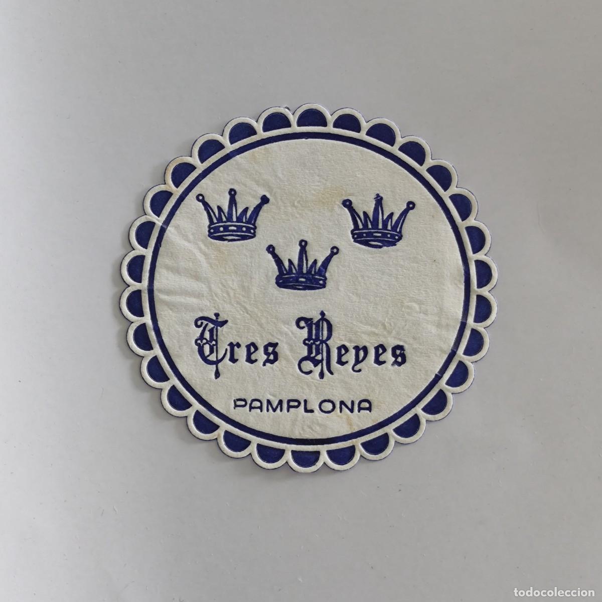 Otros Art&iacute;culos de Coleccionismo en Papel: POSAVASOS - NAVARRA NAFARROA / PAMPLONA - TRES REYES