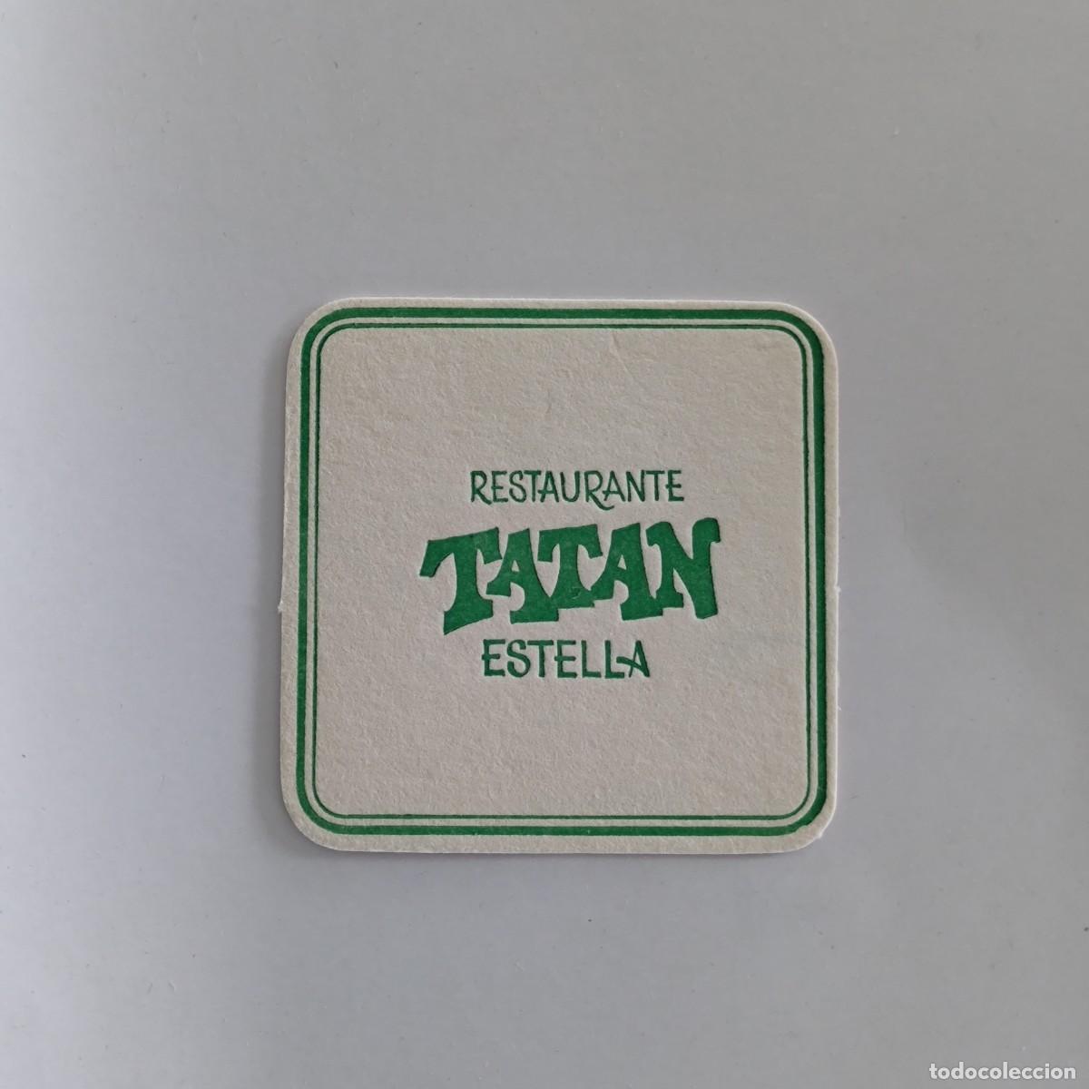 Otros Art&iacute;culos de Coleccionismo en Papel: POSAVASOS - NAVARRA NAFARROA / ESTELLA - TATAN RESTAURANTE