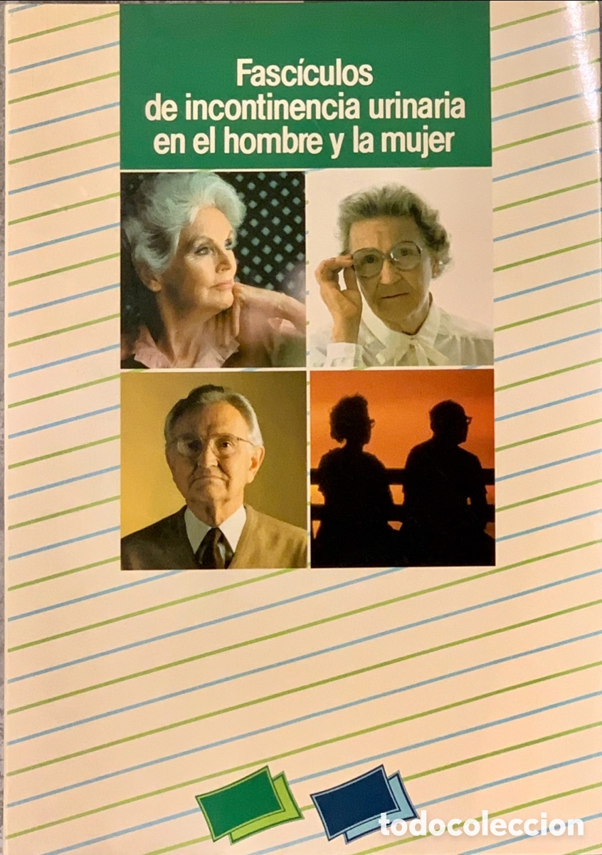 Collectionnisme Papier divers: Carpeta con Fasc&iacute;culos. Incontinencia Urinaria en el hombre y la Mujer. AUSONIA. A&ntilde;os 80.
