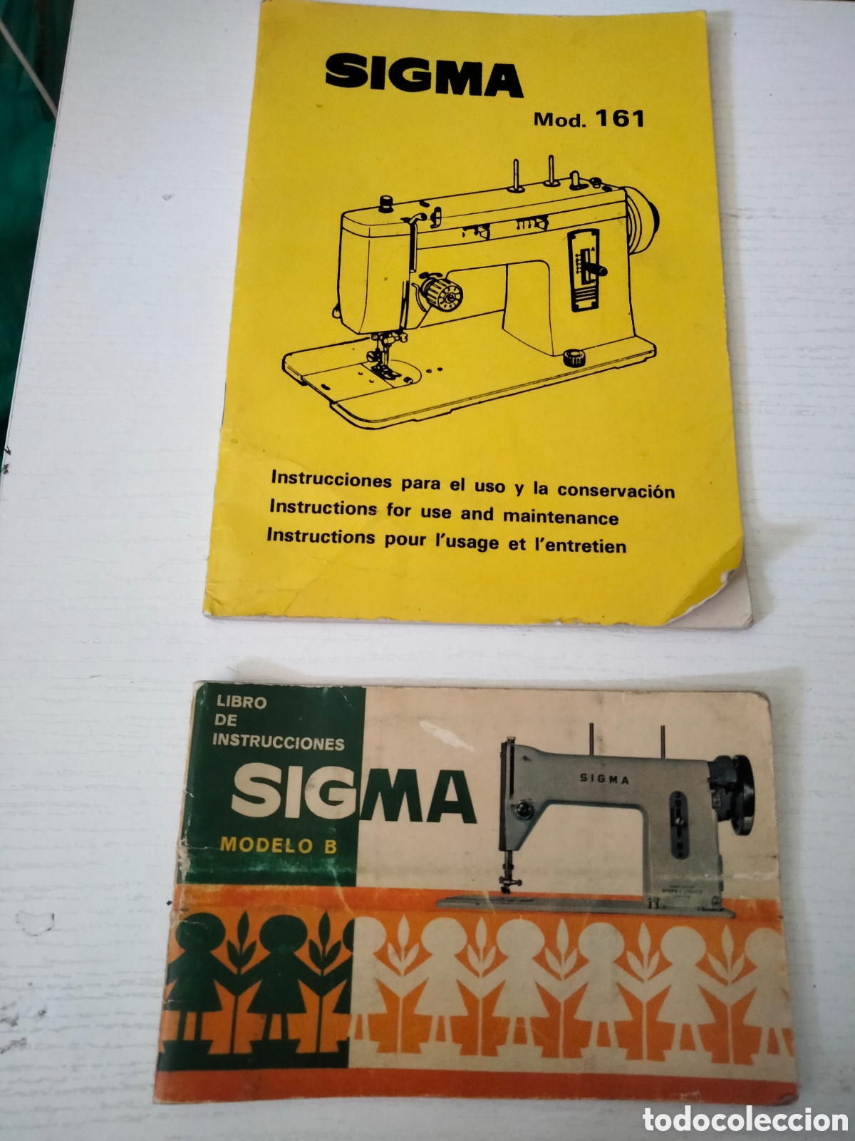 Otros Art&iacute;culos de Coleccionismo en Papel: Manual instrucciones y uso y mantenimiento signa modelo B 161