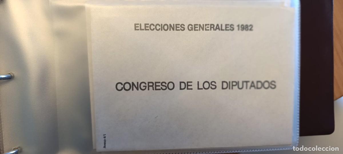 Otros Art&iacute;culos de Coleccionismo en Papel: Papeletas primeras elecciones en Espa&ntilde;a. Del 78 al 86