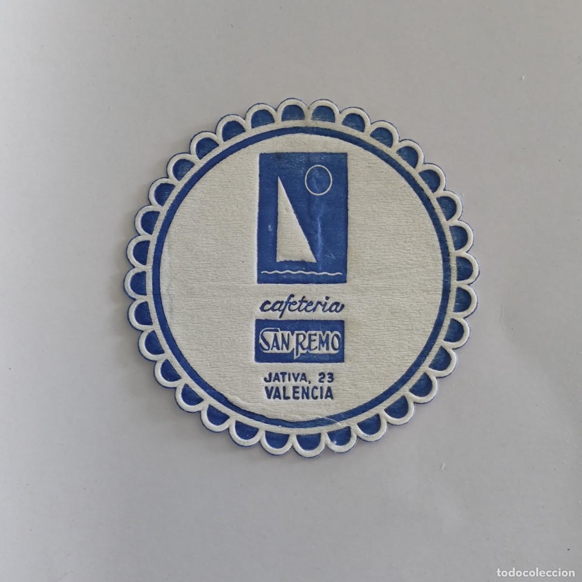 Otros Art&iacute;culos de Coleccionismo en Papel: POSAVASOS - VALENCIA - SAN REMO - CAFETERIA