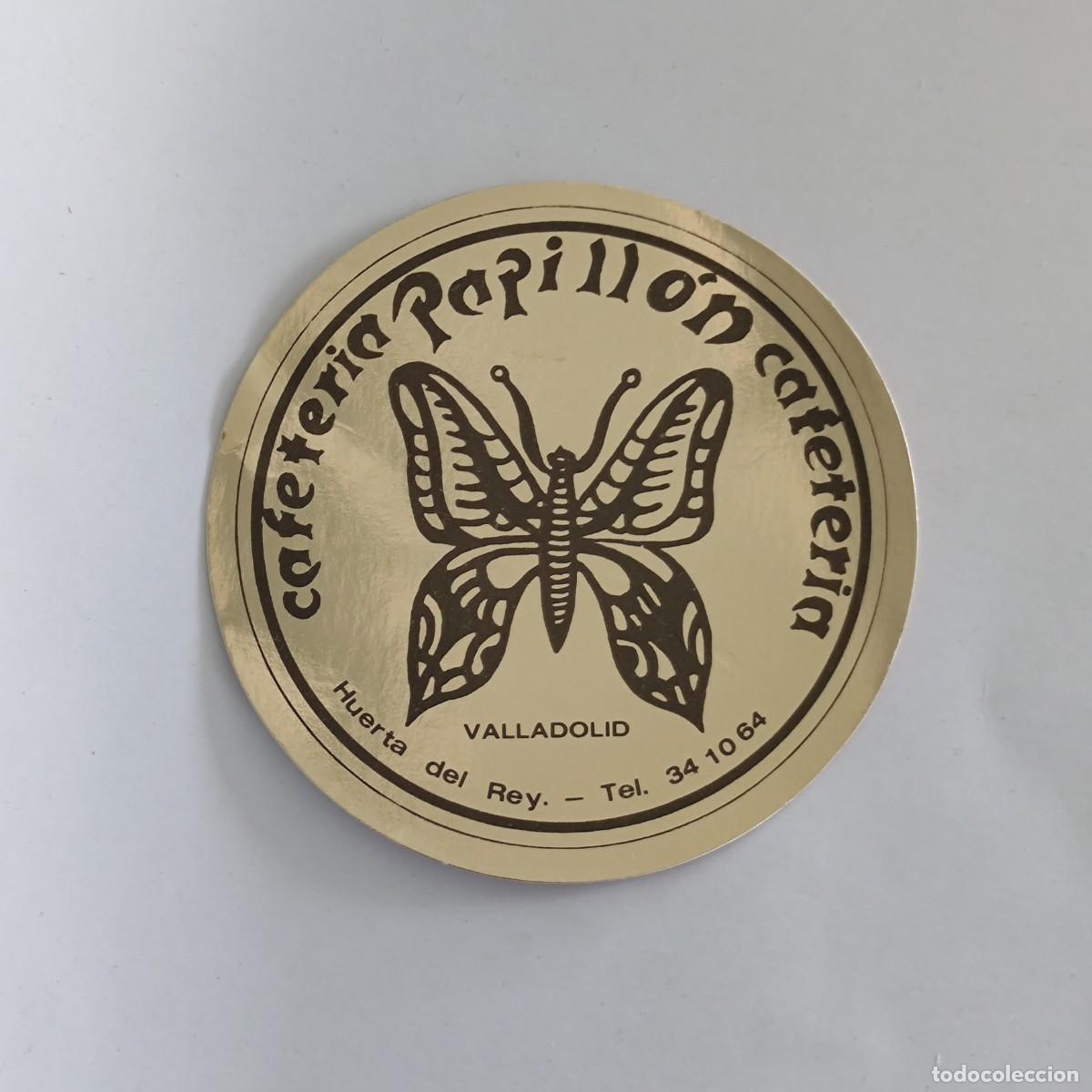 Otros Art&iacute;culos de Coleccionismo en Papel: POSAVASOS - VALLADOLID - PAPILLON - CAFETERIA - MARIPOSA FAUNA