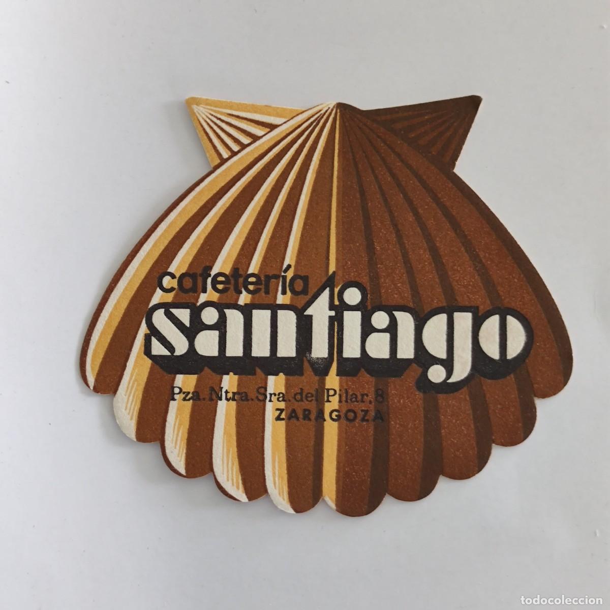 Otros Art&iacute;culos de Coleccionismo en Papel: POSAVASOS - ZARAGOZA - SANTIAGO - CAFETERIA - CONCHA FAUNA RELIGION