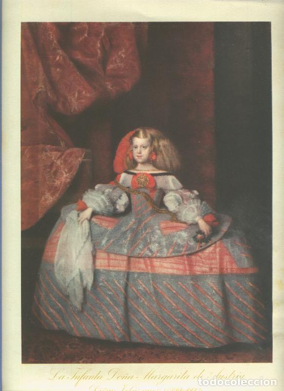 Otros art&iacute;culos de coleccionismo en papel: Lamina 05 para enmarcar: La infanta do&ntilde;a Margarita de Austria de Velazquez - Varios