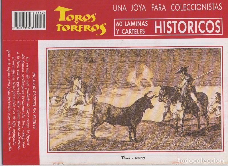 Otros art&iacute;culos de coleccionismo en papel: Lamina de La Lidia modelo 49: Suerte del picador ilustrado por Goya - Varios