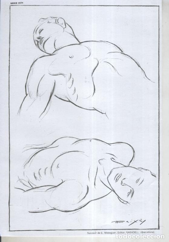 Sammelleidenschaft Andere Papierartikel: Emilio Freixas serie 03 lamina 11 - Varios