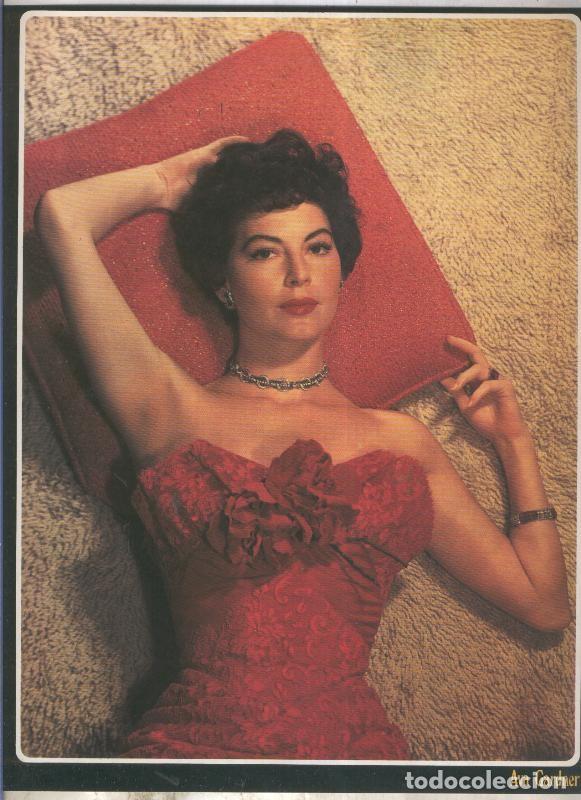 Otros art&iacute;culos de coleccionismo en papel: Galeria de estrellas lamina numero 028: Ava Gardner - Varios