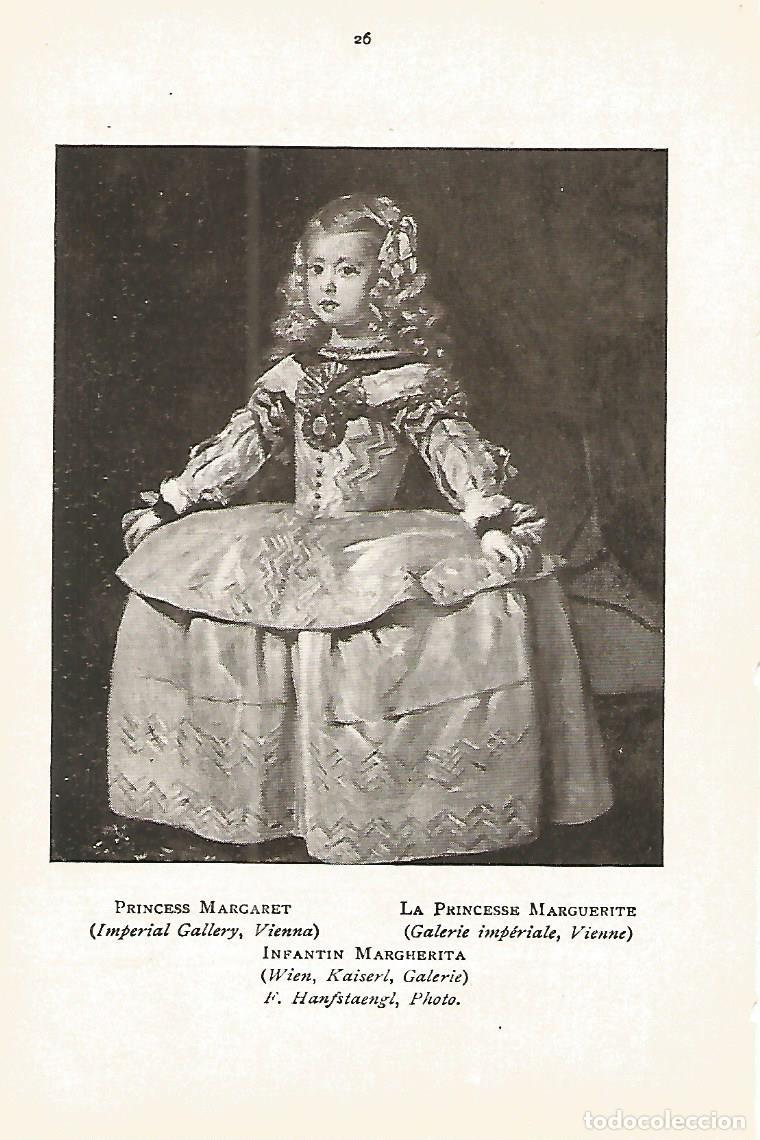 Otros art&iacute;culos de coleccionismo en papel: Lamina 012: VELAZQUEZ Infanta Margarita hermana de Felipe IV - Varios
