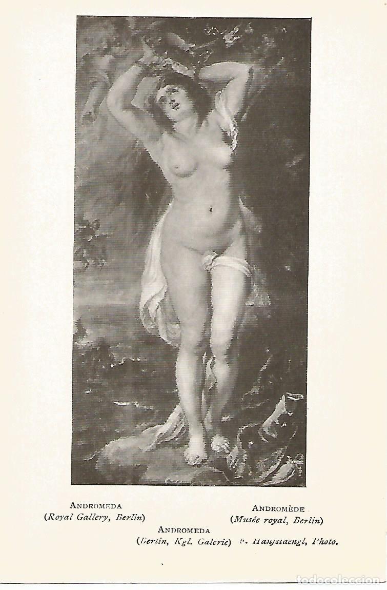 Collectionnisme Papier divers: Lamina 735: RUBENS. Andromeda - Varios