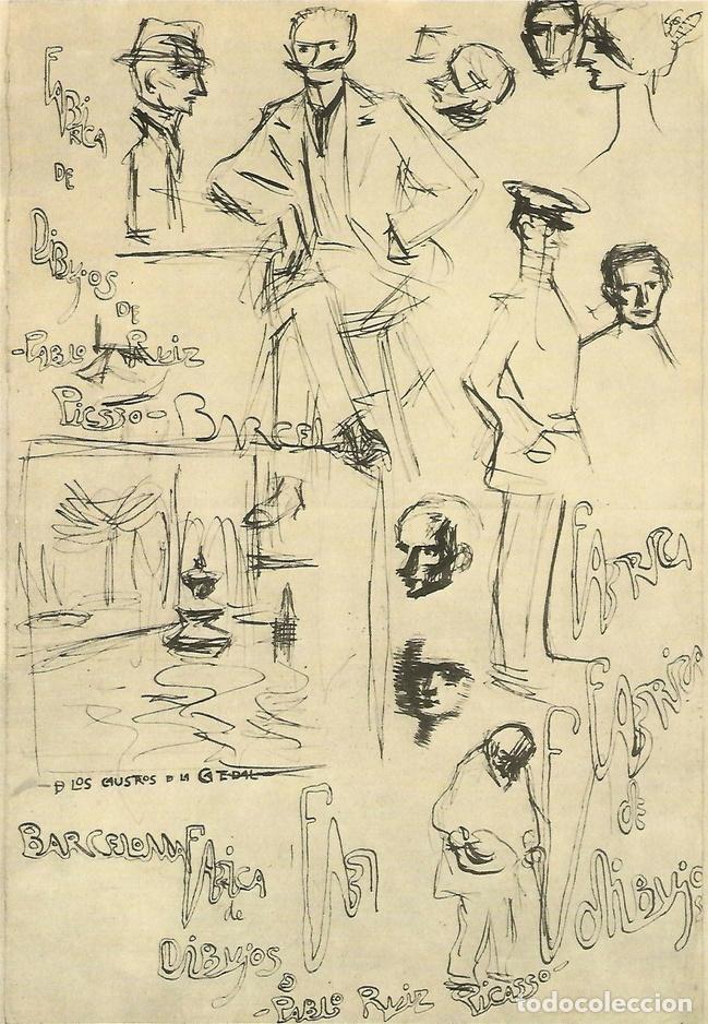 Otros art&iacute;culos de coleccionismo en papel: Lamina 046: Picasso. Fabrica de dibujos - VVAA