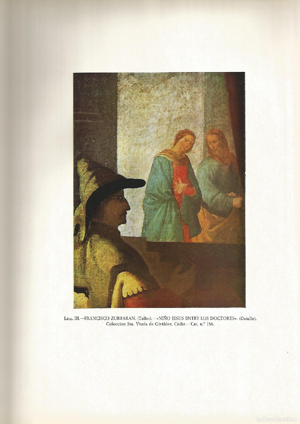 Otros art&iacute;culos de coleccionismo en papel: Lamina 003: Zurbaran. Ni&ntilde;o Jesus entre los doctores (detalle9 - Ramon Torres Mart&iacute;n