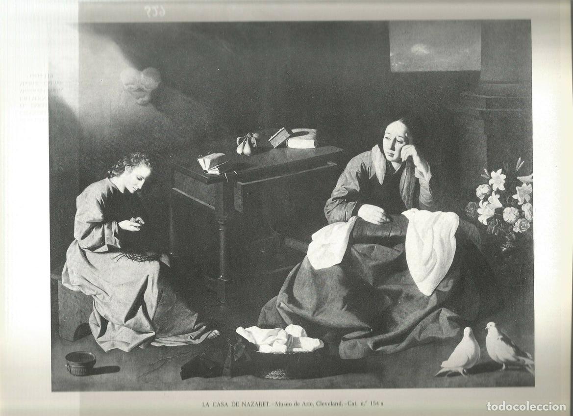 Otros art&iacute;culos de coleccionismo en papel: Lamina 047: Zurbaran. La Casa de Nazaret - Ramon Torres Mart&iacute;n