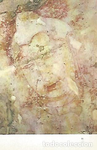Otros art&iacute;culos de coleccionismo en papel: LAMINA 1548: Cabeza de Buda. Cueva de Hindagala cerca de Kandy. - D.B. Dhanapala