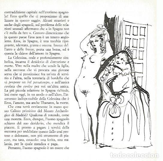 Otros art&iacute;culos de coleccionismo en papel: LAMINA 1687: CARLOS PRADAL. La Celestina - Xavier Domingo