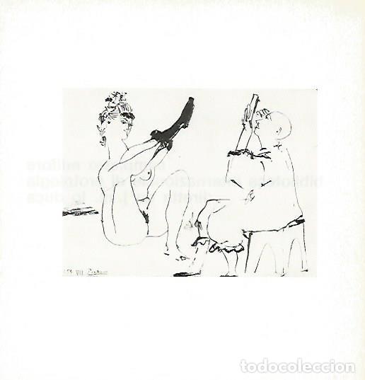Otros art&iacute;culos de coleccionismo en papel: LAMINA 1681: PICASSO - Xavier Domingo