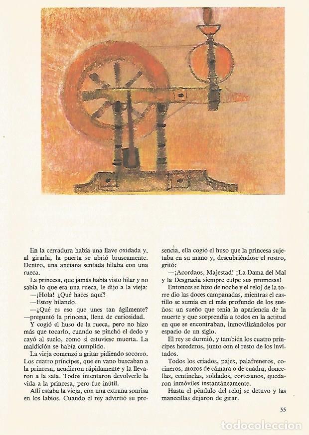 Otros art&iacute;culos de coleccionismo en papel: LAMINA 1880: Ilustracion de V. Stanovsk&yacute; y O. Janecek para La bella durmiente - VVAA