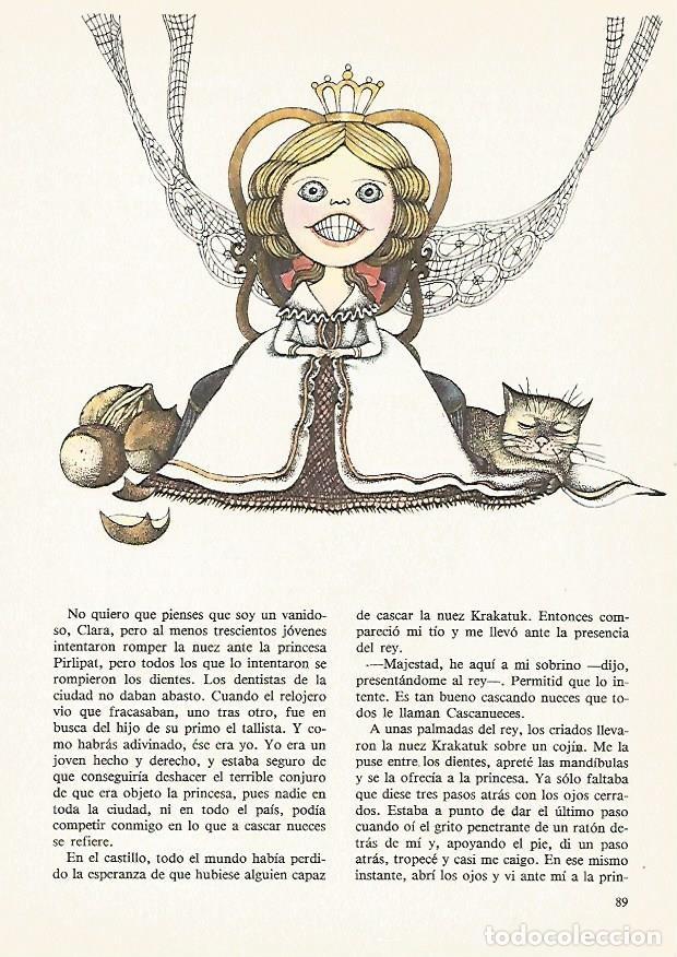 Otros art&iacute;culos de coleccionismo en papel: LAMINA 1894: Ilustracion de E. Petiiska y D. Berkova para Cascanueces - VVAA