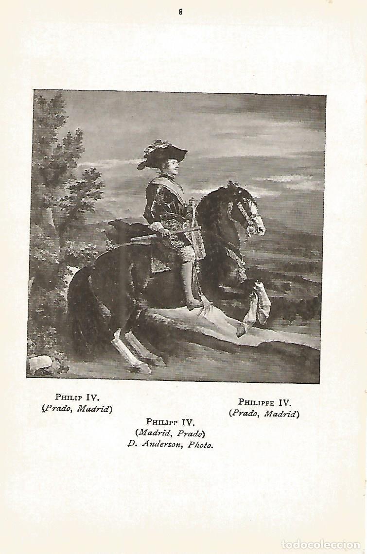 Otros art&iacute;culos de coleccionismo en papel: Lamina 003: VELAZQUEZ Felipe IV - Varios