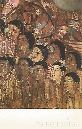 Otros art&iacute;culos de coleccionismo en papel: LAMINA 1524: Monjes escuchando una predicacion de Buda. Cueva XVII. Siglo V - B. Rowland