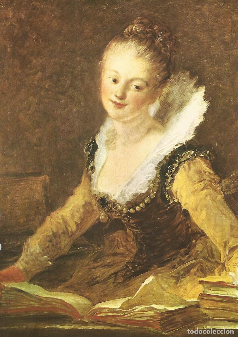 Otros art&iacute;culos de coleccionismo en papel: Lamina 109: Fragonard: La lectura - VV.AA.