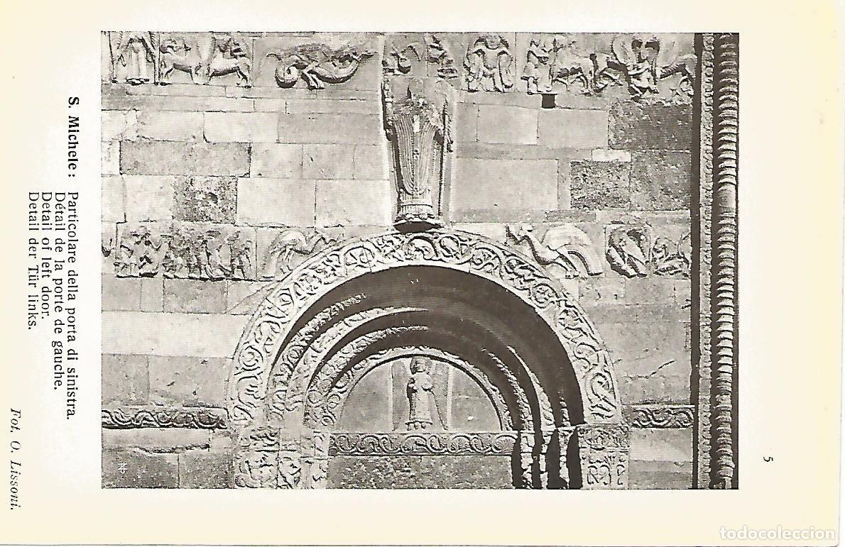 Otros art&iacute;culos de coleccionismo en papel: Lamina 646: PAVIA. Iglesia de San Miguel. Detalle de la puerta izquierda - Varios