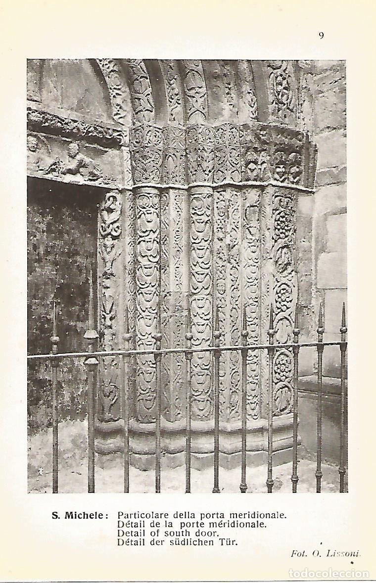 Otros art&iacute;culos de coleccionismo en papel: Lamina 648: PAVIA. Iglesia de San Miguel. Detalle de la puerta meridional - Varios