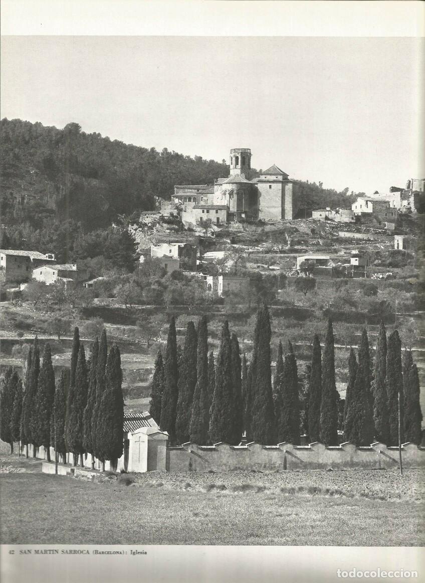 Paper Collecting Others: Lamina 019: SANT MARTI SARROCA (Barcelona). Iglesia - Marcel Durliat
