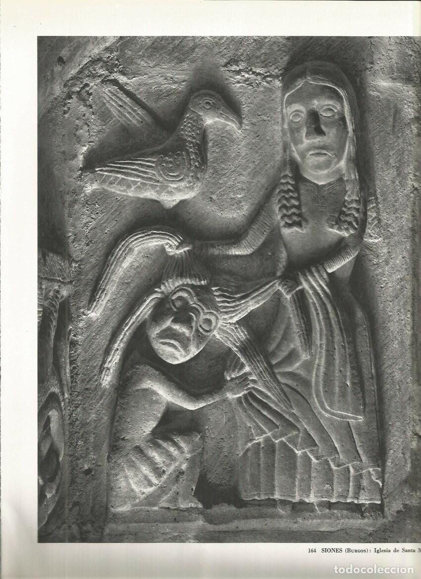Altri oggetti di carta: Lamina 0075: SIONES (Burgos). Iglesia de Santa Maria - Marcel Durliat