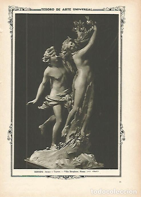 Outros artigos de papel: LAMINA 1272. BERNINI. Apolo y Dafne - Varios