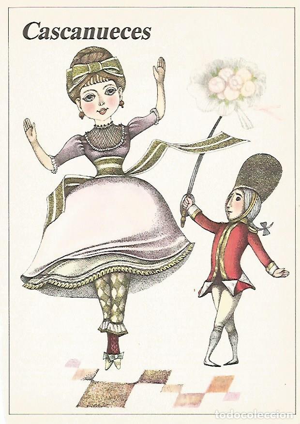 Otros art&iacute;culos de coleccionismo en papel: LAMINA 1884: Ilustracion de E. Petiiska y D. Berkova para Cascanueces - VVAA