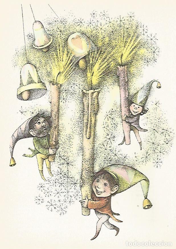 Otros art&iacute;culos de coleccionismo en papel: LAMINA 1890: Ilustracion de E. Petiiska y D. Berkova para Cascanueces - VVAA