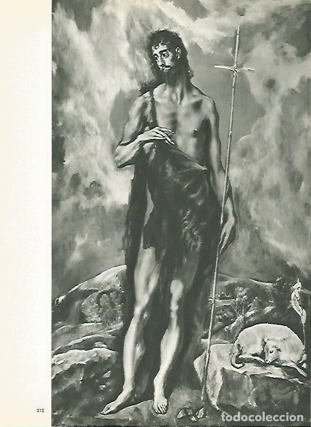 Otros art&iacute;culos de coleccionismo en papel: LAMINA 2081: EL GRECO. San Juan Bautista - Harold E. Wethey