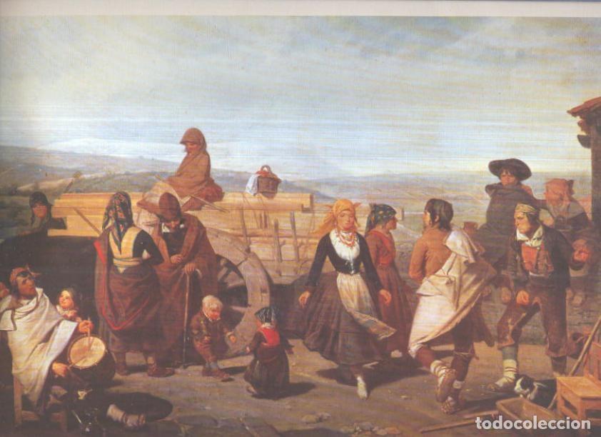 Otros art&iacute;culos de coleccionismo en papel: Lamina numero 55: Valeriano D.Becquer: el baile - Varios