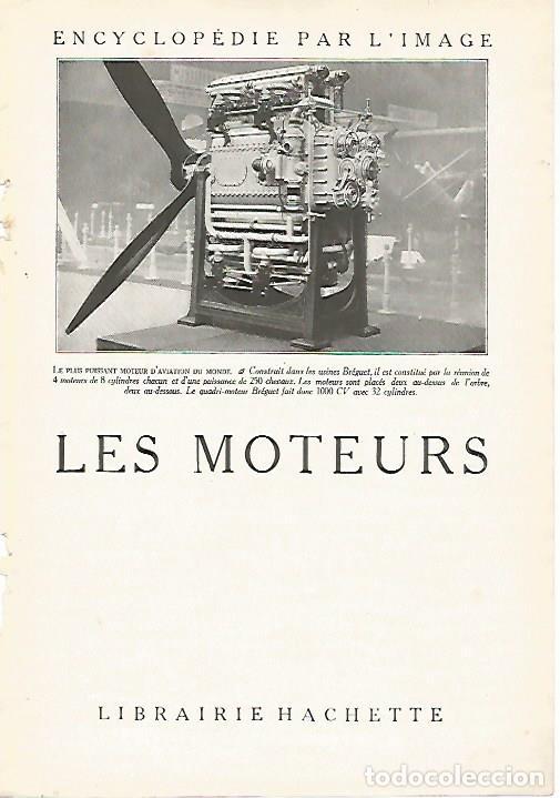 Otros art&iacute;culos de coleccionismo en papel: LAMINA 3667: MOTOR DE AVIACION DE BREGUET - Varios