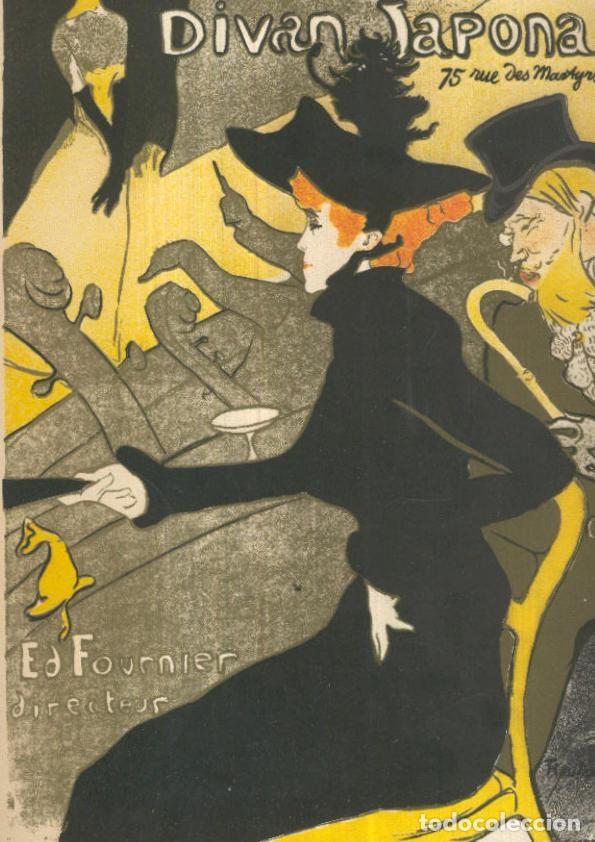 Otros art&iacute;culos de coleccionismo en papel: Lamina de Toulouse Lautrec: Divan Japonais - Varios