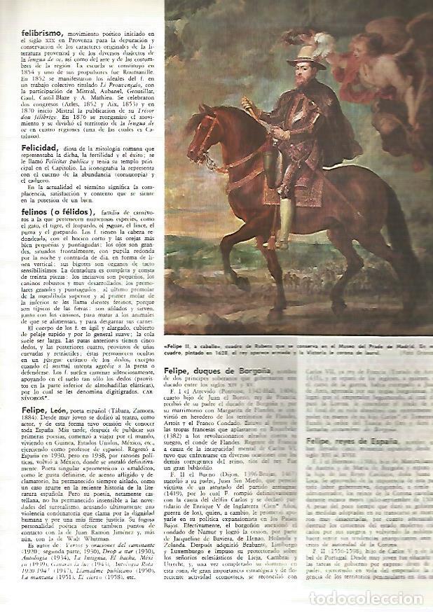 Otros art&iacute;culos de coleccionismo en papel: LAMINA MONITOR 0493: FELIPE II A CABALLO POR RUBENS - Varios