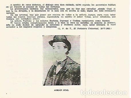 Altri oggetti di carta: LAMINA 2580: Adrian Gual - Jose Maria Junyent (director)