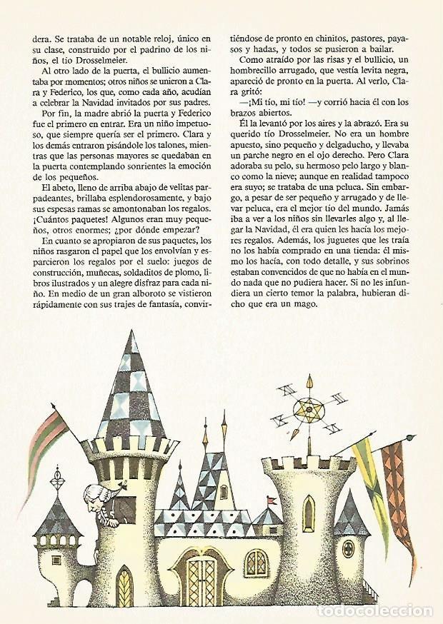 Otros art&iacute;culos de coleccionismo en papel: LAMINA 1885: Ilustracion de E. Petiiska y D. Berkova para Cascanueces - VVAA