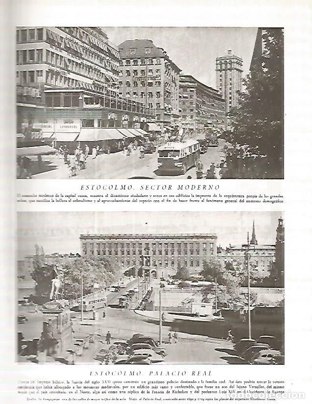 Otros Art&iacute;culos de Coleccionismo en Papel: LAMINA 3254: SUECIA. Palacio Real de Estocolmo - Ramon Otero Pedrayo