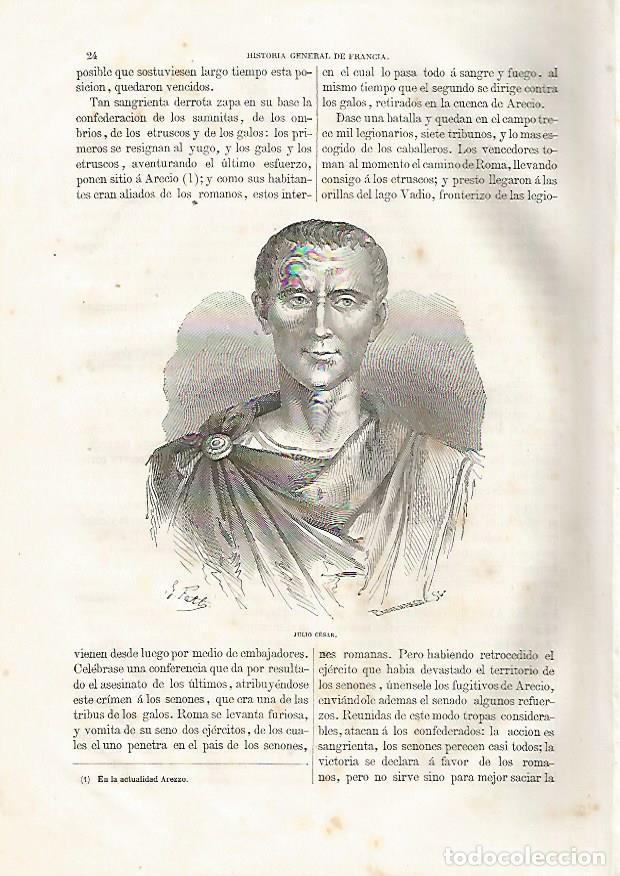 Otros art&iacute;culos de coleccionismo en papel: LAMINA 3317: Julio Cesar - Varios