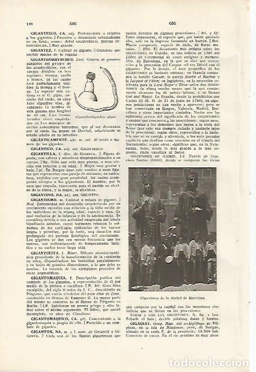 Otros art&iacute;culos de coleccionismo en papel: LAMINA SALVAT 80077: Gigantes de la ciudad de Barcelona - Varios