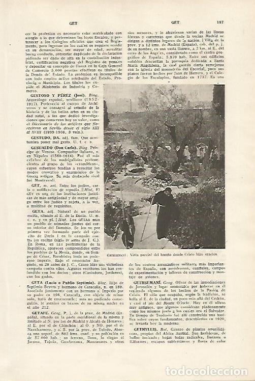 Otros art&iacute;culos de coleccionismo en papel: LAMINA SALVAT 80074: Huerto de Getsemani Israel - Varios