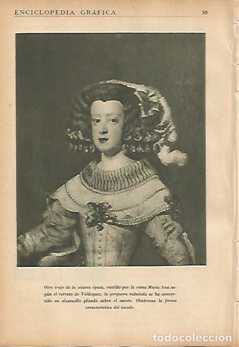 Otros art&iacute;culos de coleccionismo en papel: LAMINA 5418: La reina Maria Ana por Velazquez - M. Borras