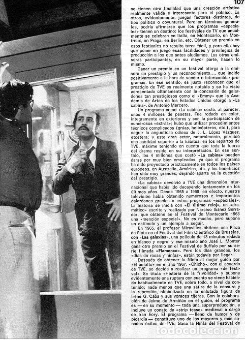 Altri oggetti di carta: LAMINA 4866: La cabina Jose L . Lopez-Vazquez - Jose M Baget Herms