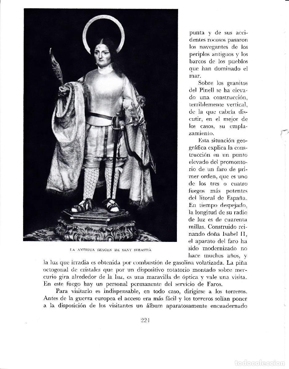 Otros art&iacute;culos de coleccionismo en papel: LAMINA 5732: Imagen Sant Sebastia - Josep Pla