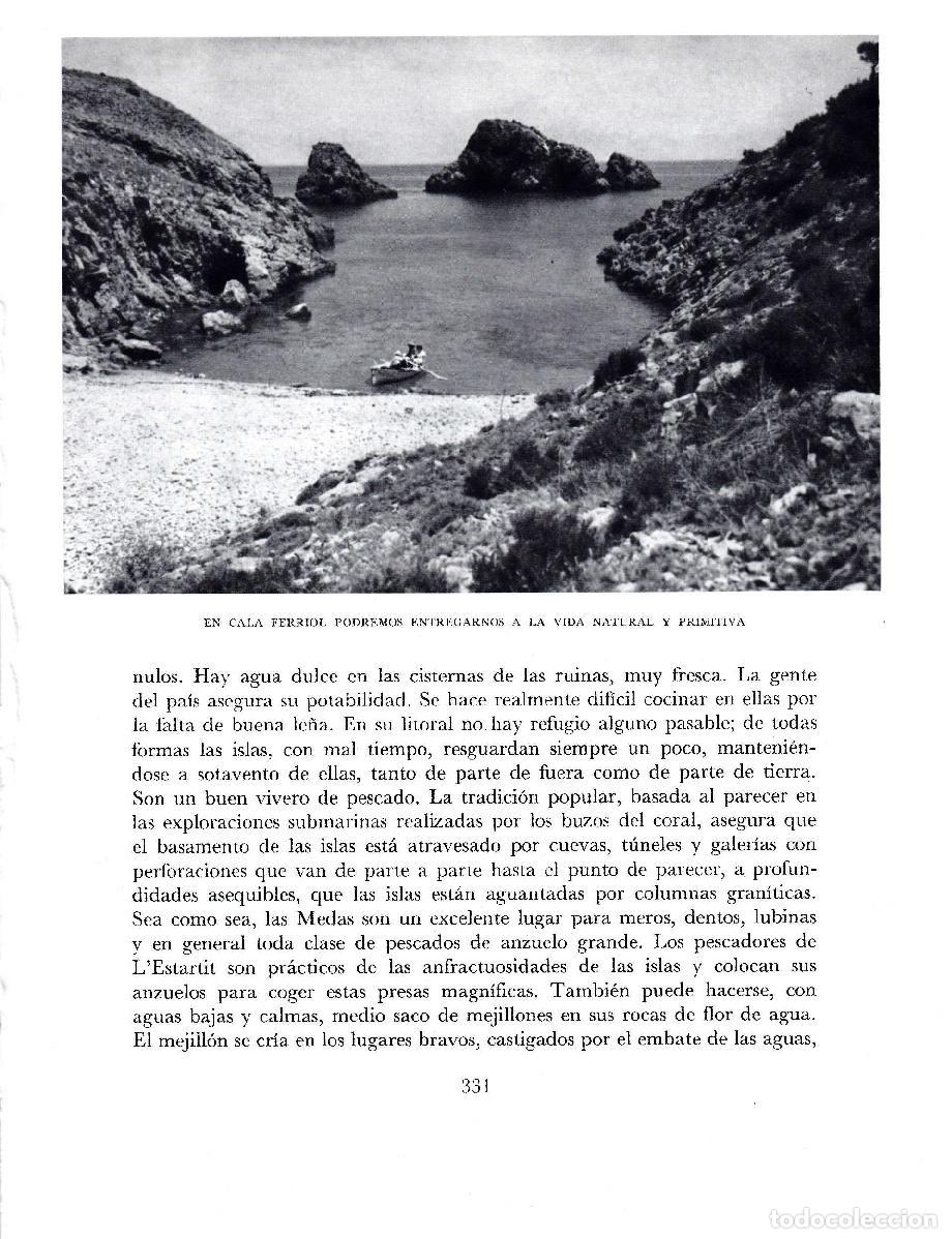 Otros art&iacute;culos de coleccionismo en papel: LAMINA 5780: Cala Ferriol - Josep Pla