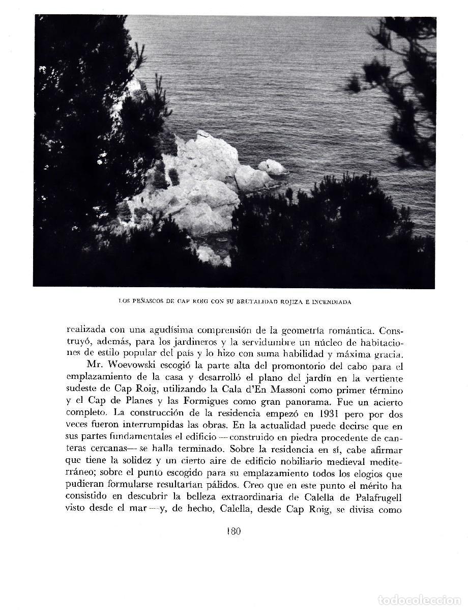 Otros art&iacute;culos de coleccionismo en papel: LAMINA 5713: Cap Roig - Josep Pla