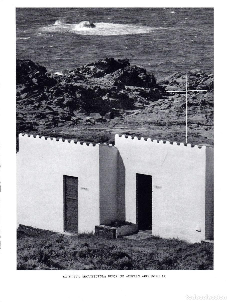 Otros art&iacute;culos de coleccionismo en papel: LAMINA 5839: Nueva arquitectura busca un austero aire popular - Josep Pla