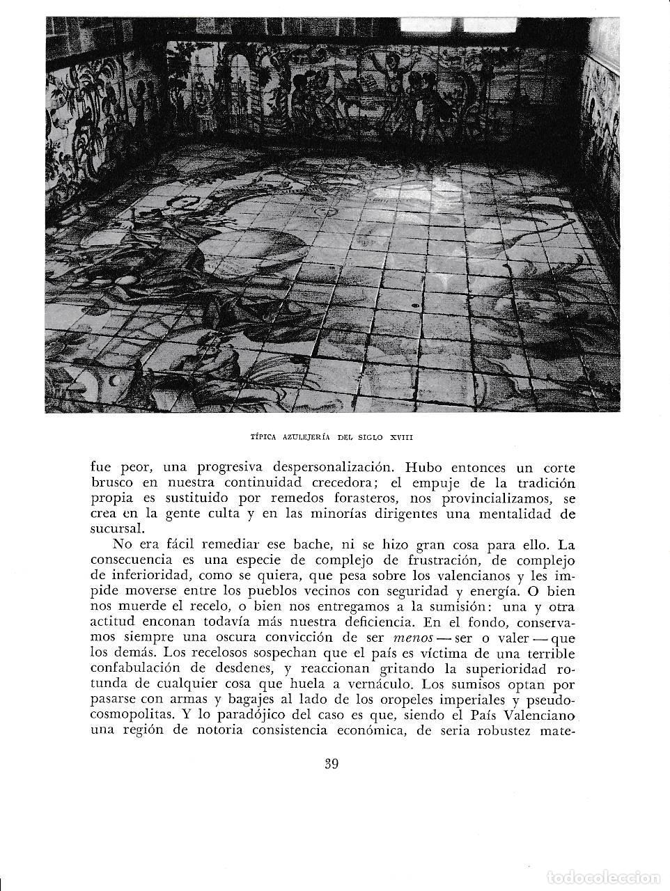 Otros art&iacute;culos de coleccionismo en papel: LAMINA 5877: Tipica azulejeria del siglo XVIII - Joan Fuster